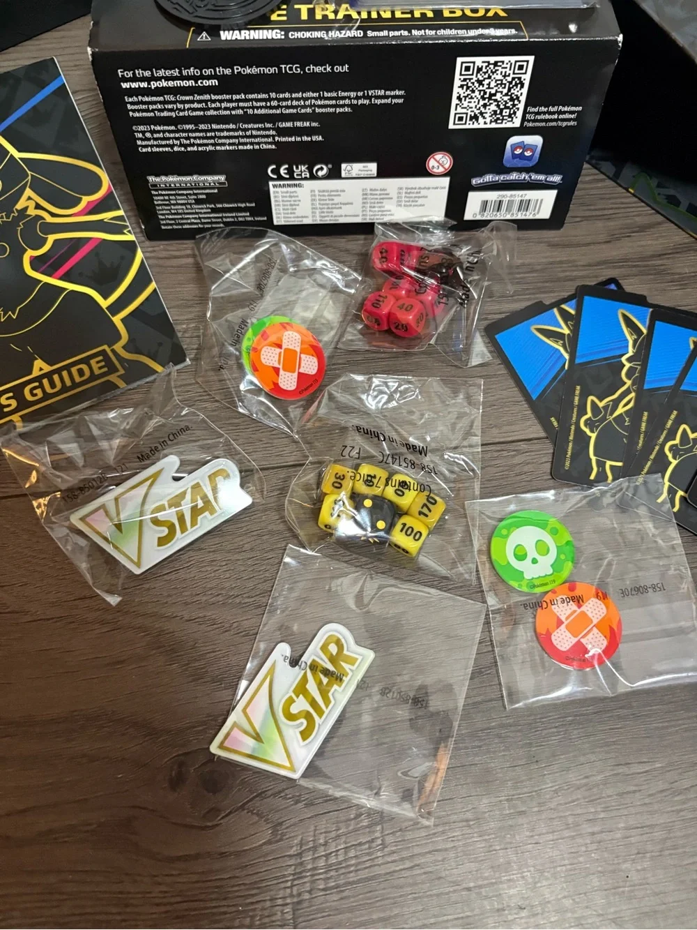 Pokemon TCG: Crown Zenith Elite Trainer Box  Opened but never used